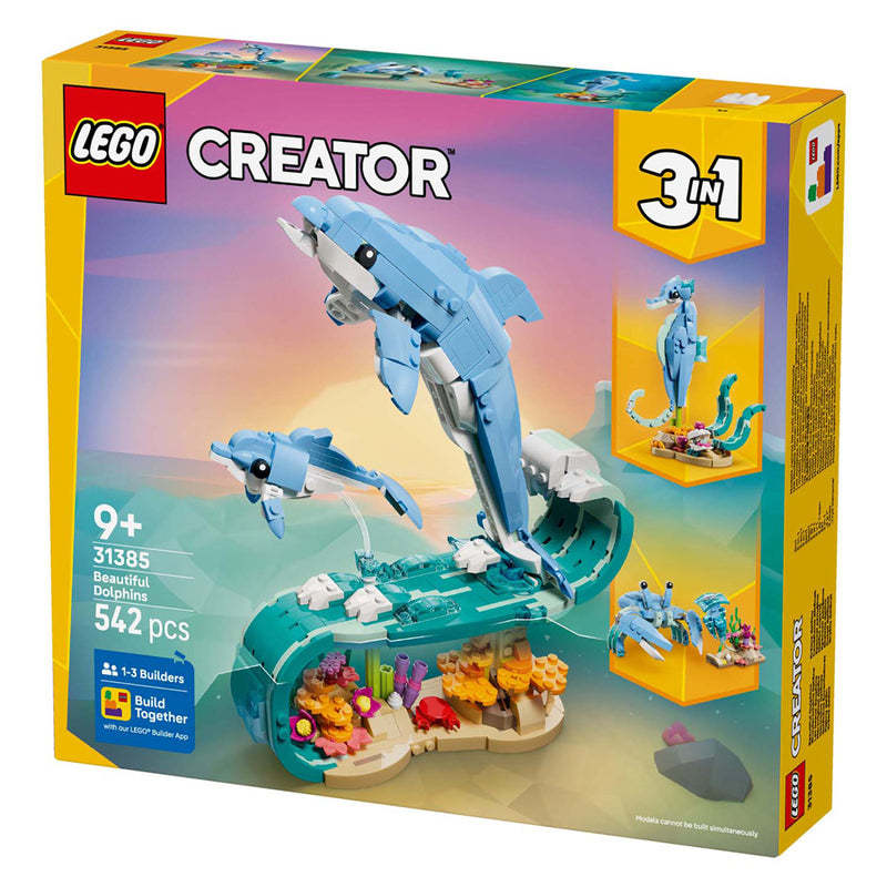 Load image into Gallery viewer, Lego creator 31385 zeedieren: prachtige dolfijnen

