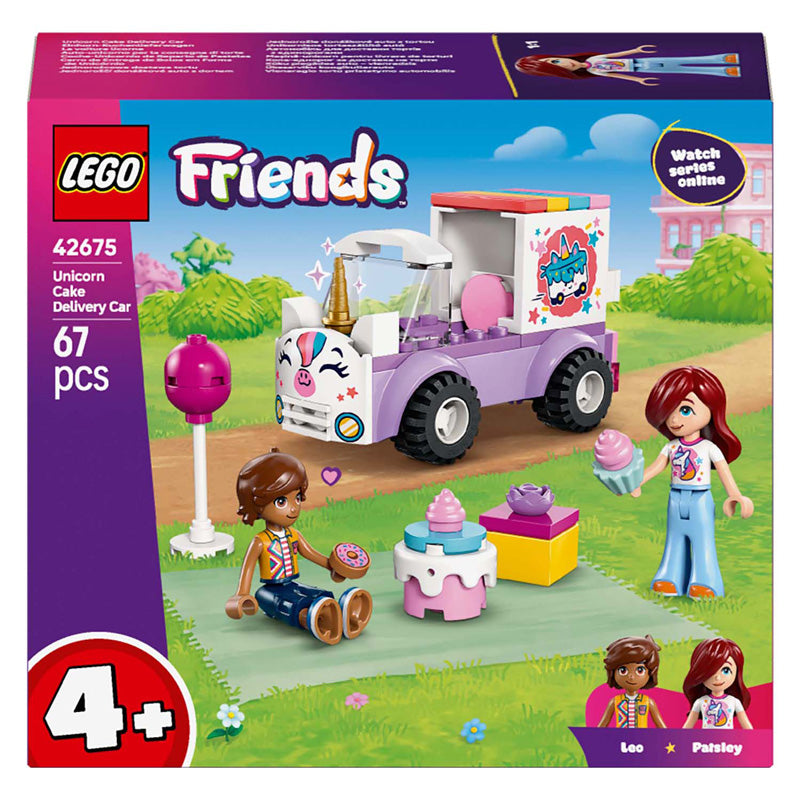 Load image into Gallery viewer, Lego friends eenhoorn taartenbezorgauto

