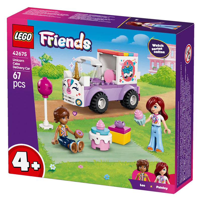 Load image into Gallery viewer, Lego friends eenhoorn taartenbezorgauto
