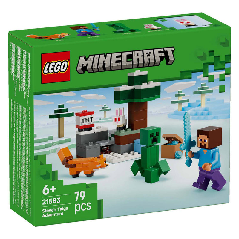 Load image into Gallery viewer, Lego minecraft 21583 steves taiga-avontuur
