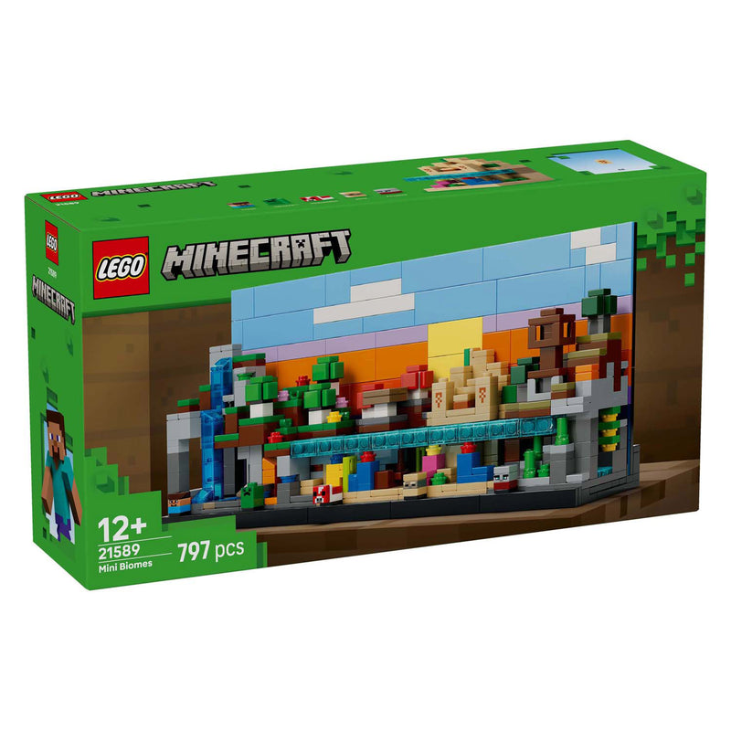 Load image into Gallery viewer, Lego minecraft minibiomen videogame speelgoed voor kinderen en kinderkamer decoratie - 21589
