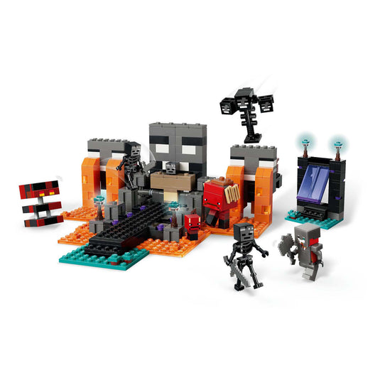 Lego minecraft de wither-strijd videogame speelgoed voor kinderen - 21590