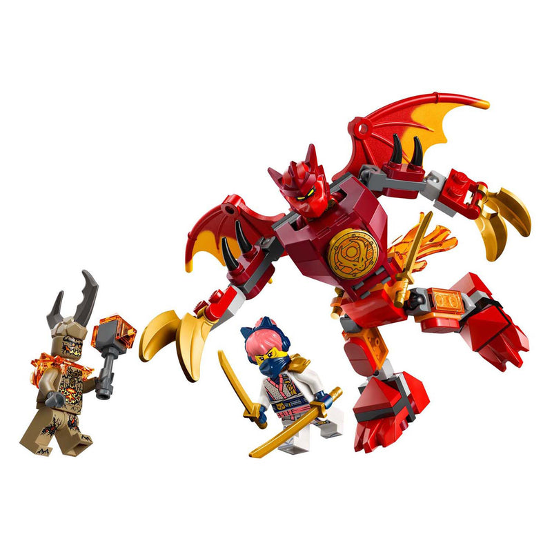 Load image into Gallery viewer, Lego ® ninjago® kai's drakenmecha strijdpakket - mechaspeelgoed - speelset met 3 minifiguren - 71851
