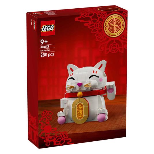 Lego icons - gelukskat constructiespeelgoed (40813)