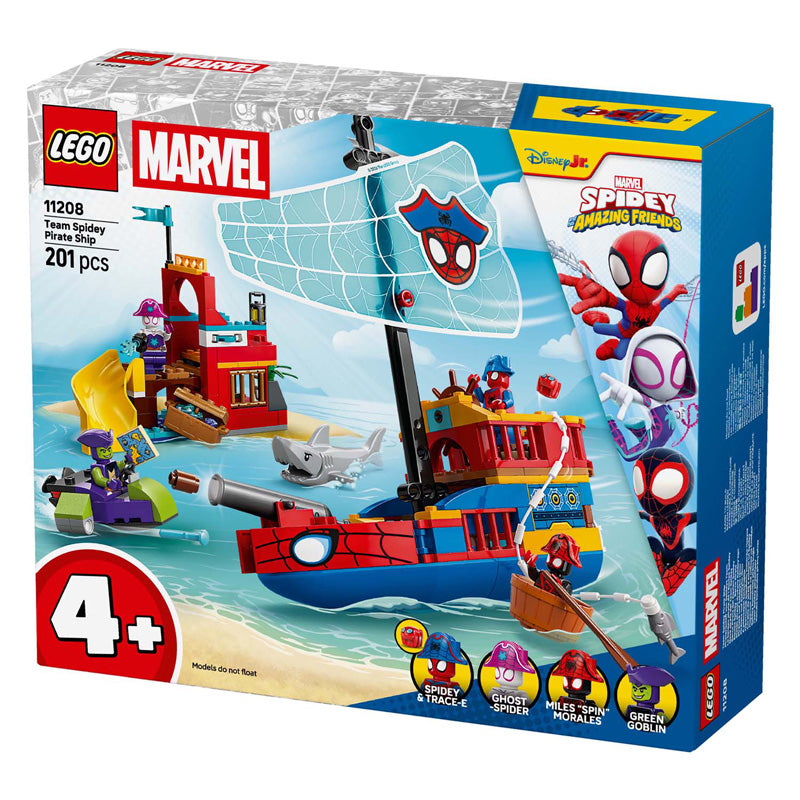 Load image into Gallery viewer, Lego marvel 11208 team spidey piratenschip
