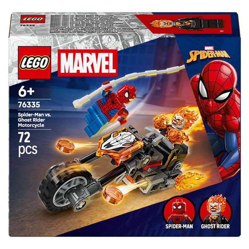 Load image into Gallery viewer, Lego super heroes 76335 marvel spider-man vs. ghost rider motor
