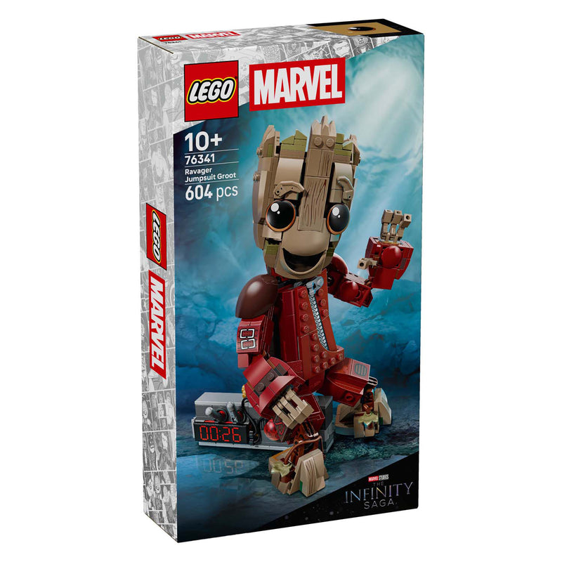Load image into Gallery viewer, Lego marvel super heroes - groot in ravager jumpsuit constructiespeelgoed (76341)
