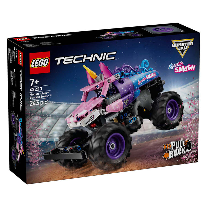 Load image into Gallery viewer, Lego technic 42220 monster jam sparkle smash pull-back
