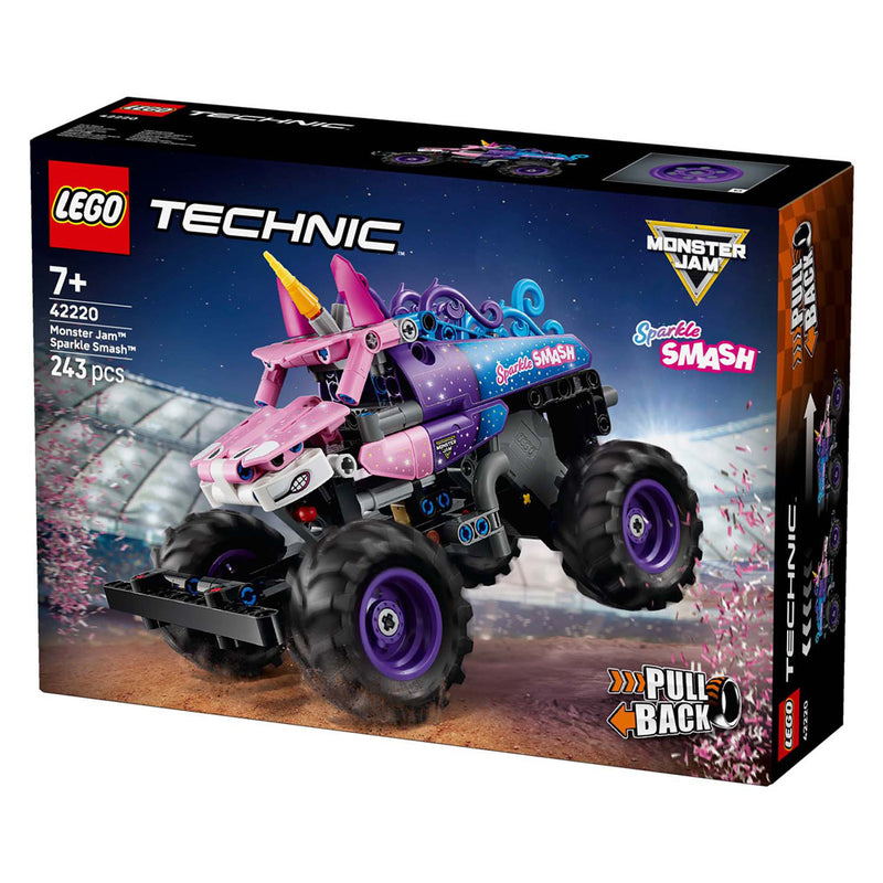 Load image into Gallery viewer, Lego technic 42220 monster jam sparkle smash pull-back
