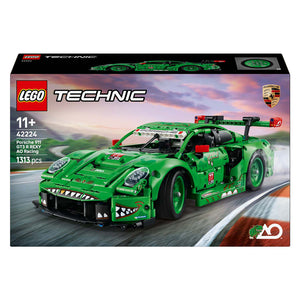 Lego technic porsche 911 gt3 r rexy ao racing auto