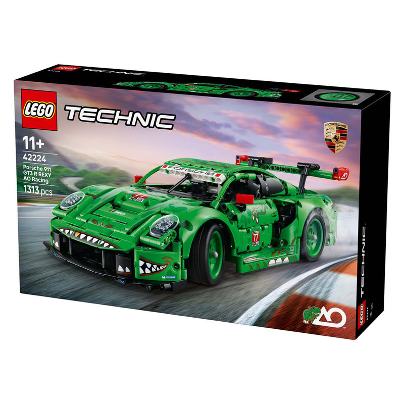 Load image into Gallery viewer, Lego technic 42224 porsche 911 gt3 r rexy ao racing auto
