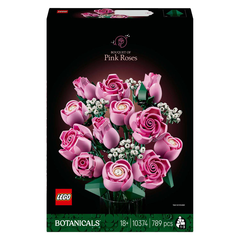 Load image into Gallery viewer, Lego botanicals 10374 roze rozenboeket
