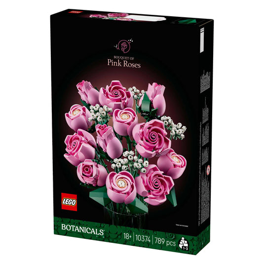Lego botanicals 10374 roze rozenboeket