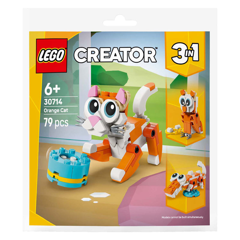 Load image into Gallery viewer, Lego creator 30714 oranje kat
