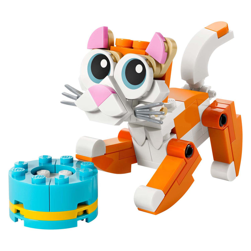 Load image into Gallery viewer, Lego creator 30714 oranje kat
