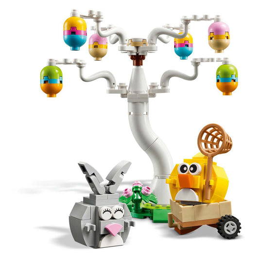 Lego eieren zoeken met konijn en kuiken constructiespeelgoed (40808)