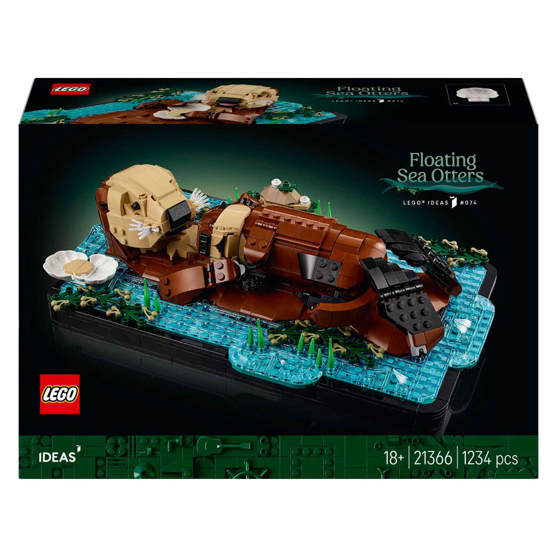 Afbeelding laden in galerijviewer, Lego ideas drijvende zeeotters - 21366
