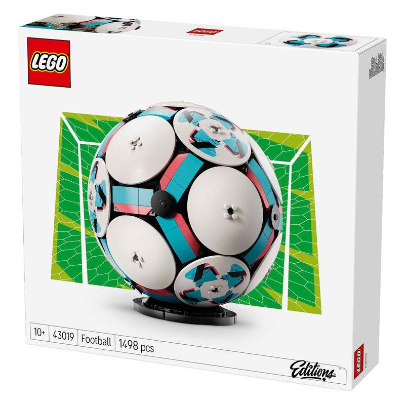 Load image into Gallery viewer, Lego editions voetbal - 3d-display bouwpakket met mini-stadion - verjaardagscadeau voor jongens, meisjes en voetbalfans vanaf 10 jaar - 43019
