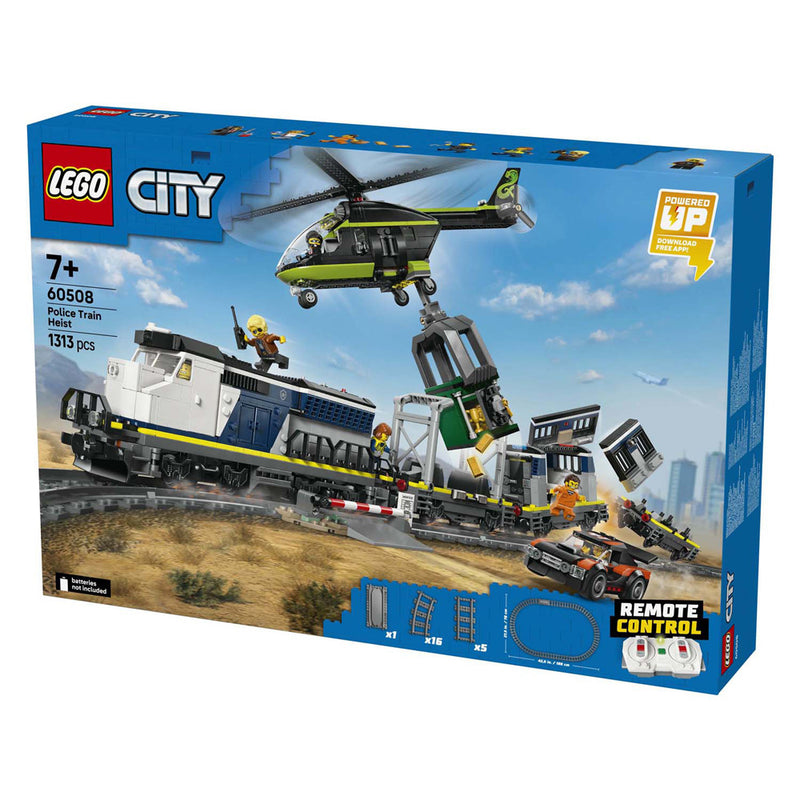 Load image into Gallery viewer, Lego ® city overval op politietrein - speelgoedtreinset - 60508
