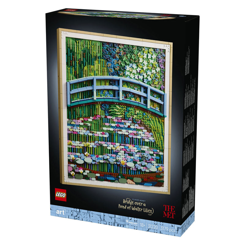 Load image into Gallery viewer, Lego ® art claude monet – brug over een vijver met waterlelies 31220
