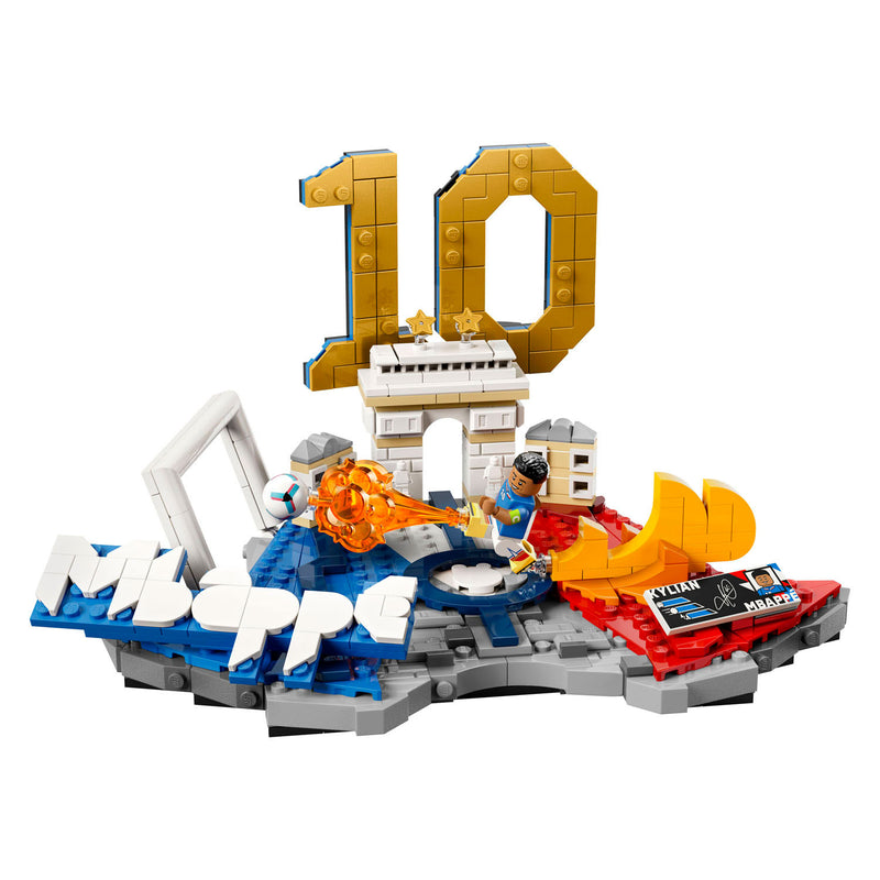 Afbeelding laden in galerijviewer, Lego editions kylian mbappé – voetbalhoogtepunten voetbal speelgoed voor kinderen - 43013
