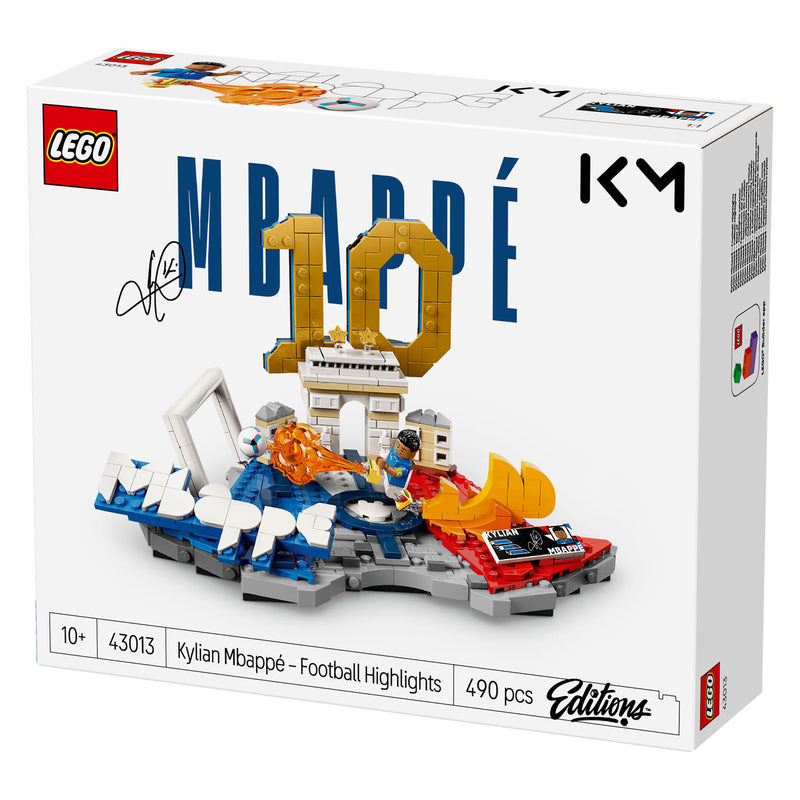 Afbeelding laden in galerijviewer, Lego editions kylian mbappé – voetbalhoogtepunten voetbal speelgoed voor kinderen - 43013
