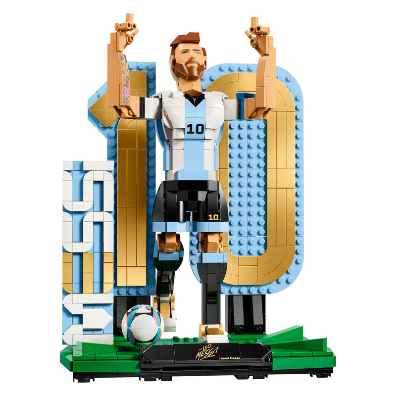 Afbeelding laden in galerijviewer, Lego editions lionel messi – voetballegende voetbal speelgoed voor kinderen - 43015
