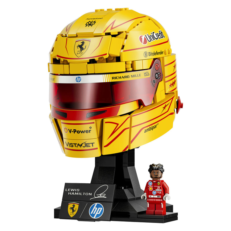 Afbeelding laden in galerijviewer, Lego editions scuderia ferrari hp helm van lewis hamilton - 43022
