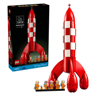 Lego ideas 21367 tintin kuifje maanraket