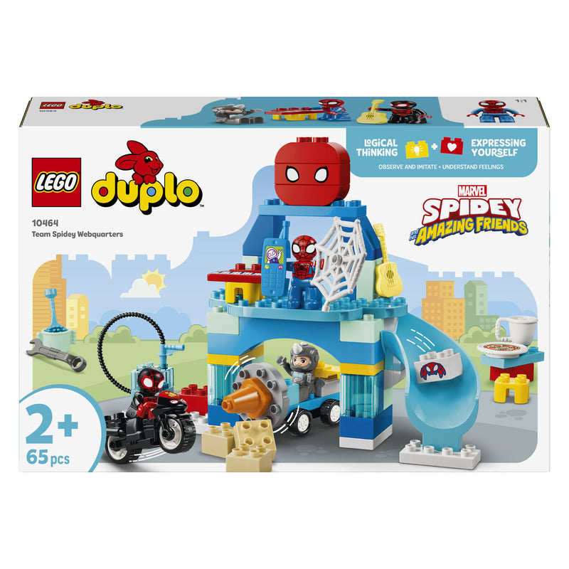 Afbeelding laden in galerijviewer, Lego duplo ǀ marvel team spidey hoofdkwartier bouwpakket voor kinderen en decoratie 10464
