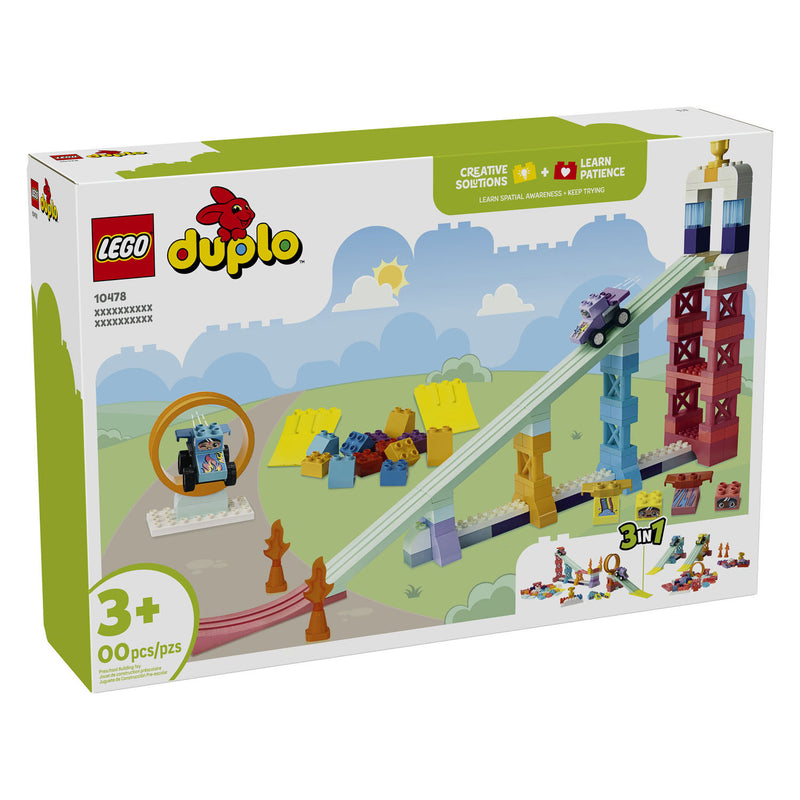 Load image into Gallery viewer, Lego ® duplo® stad 3-in-1 creatieve hellingen met voertuigen - leerzaam speelgoed voor kinderen vanaf 3 jaar - cadeautip voor peuters - 10478

