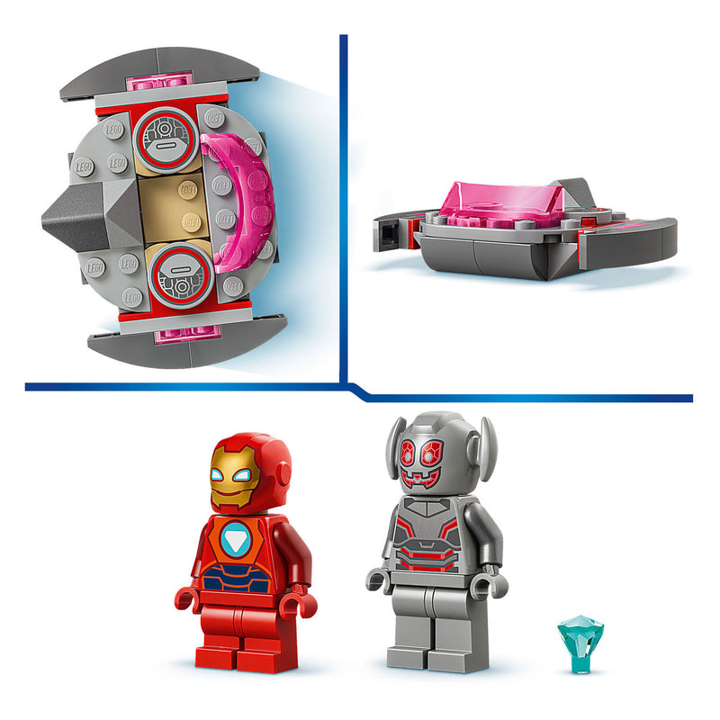 Afbeelding laden in galerijviewer, Lego ǀ marvel iron man en zijn fantastische vriendjes ultron tegen iron man bouwpakket 11209
