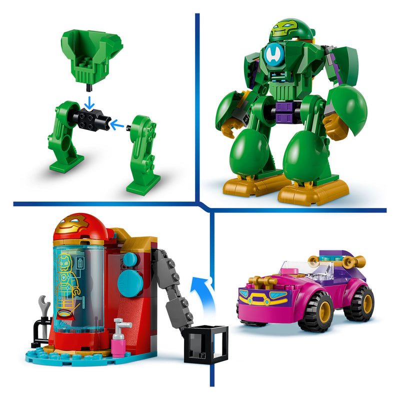 Afbeelding laden in galerijviewer, Lego ® ǀ marvel iron man en zijn fantastische vriendjes loki tegen team iron man - cadeau voor kinderen vanaf 4 jaar - 11211
