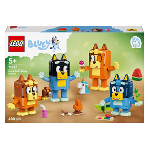 Lego bluey bouwbare figuren van bluey en haar familie bouwpakket voor kinderen 11217