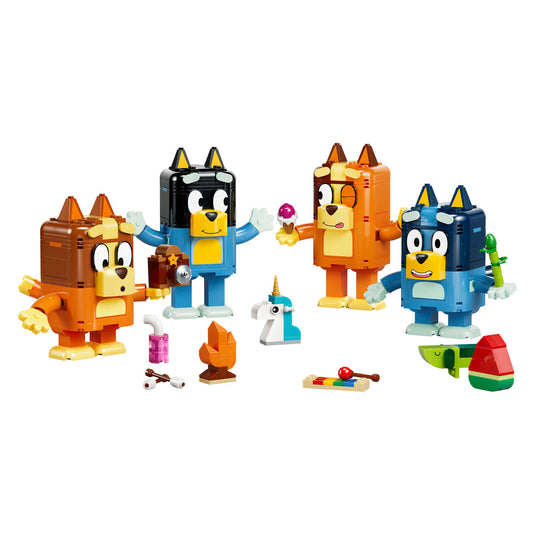 Lego bluey bouwbare figuren van bluey en haar familie bouwpakket voor kinderen 11217