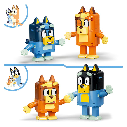 Lego bluey bouwbare figuren van bluey en haar familie bouwpakket voor kinderen 11217