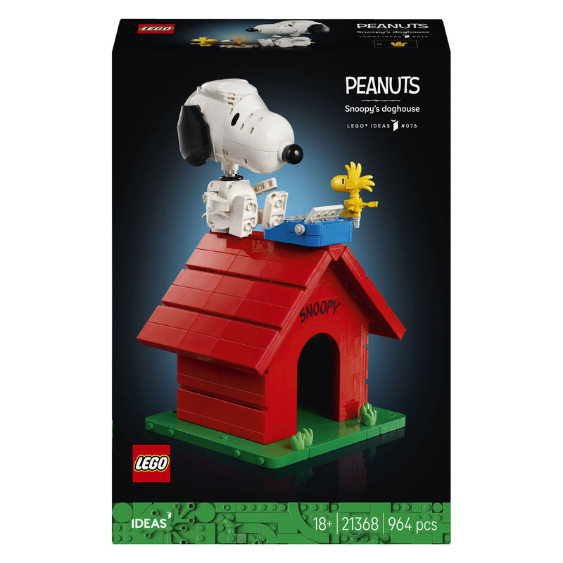Afbeelding laden in galerijviewer, Lego ideas - peanuts: snoopy's doghouse - 21368
