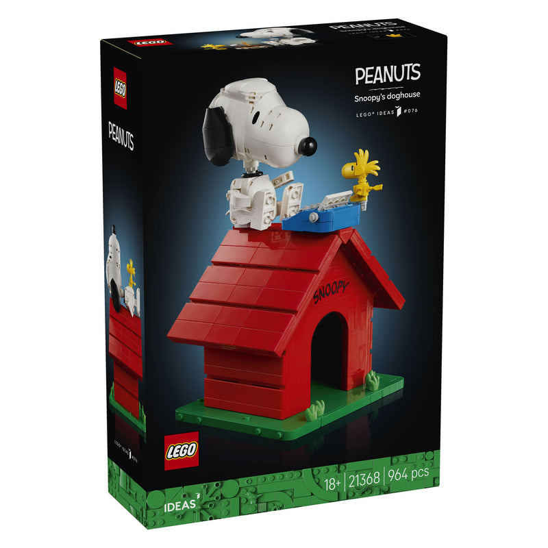 Afbeelding laden in galerijviewer, Lego ideas - peanuts: snoopy's doghouse - 21368
