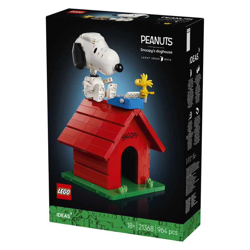 Afbeelding laden in galerijviewer, Lego ideas - peanuts: snoopy's doghouse - 21368
