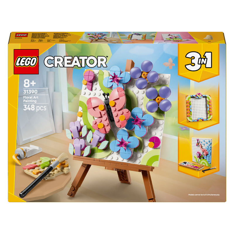 Afbeelding laden in galerijviewer, Lego creator 3in1 bloemenschilderij bloemen speelgoed voor kinderen en kinderkamer decoratie 31390
