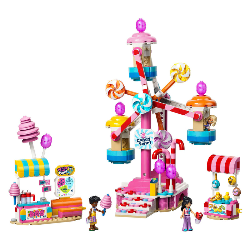 Afbeelding laden in galerijviewer, Lego friends reuzenrad van snoep en cupcakes speelgoed voor kinderen vanaf 7 jaar 42700

