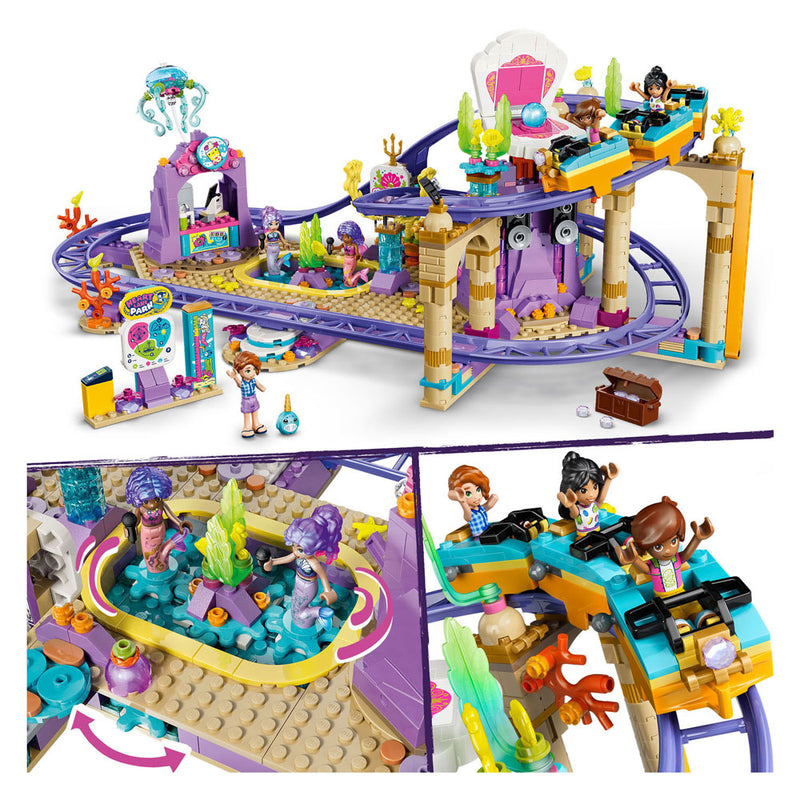 Load image into Gallery viewer, Lego friends zeemeerminnenachtbaan pretpark speelgoed voor kinderen met poppetjes 42703
