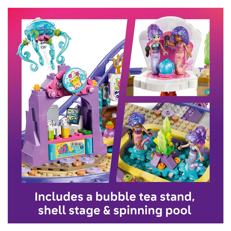 Load image into Gallery viewer, Lego friends zeemeerminnenachtbaan pretpark speelgoed voor kinderen met poppetjes 42703
