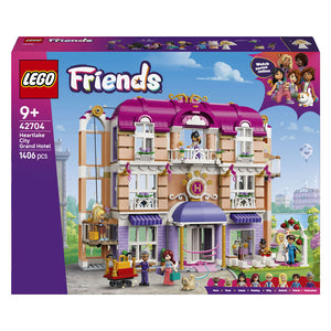 Lego friends heartlake city grand hotel speelgoed met dieren figuren en poppetjes 42704