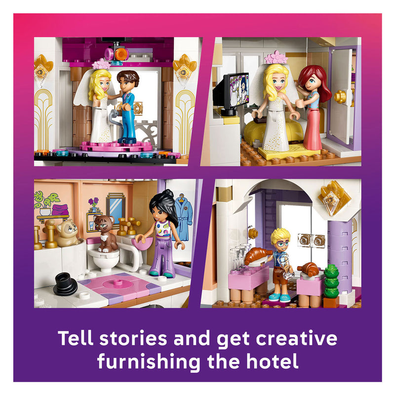 Load image into Gallery viewer, Lego friends heartlake city grand hotel speelgoed met dieren figuren en poppetjes 42704
