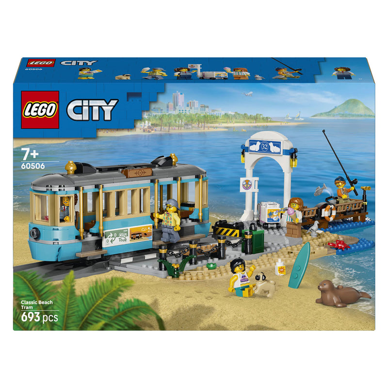 Afbeelding laden in galerijviewer, Lego city 60506 klassieke strandtram
