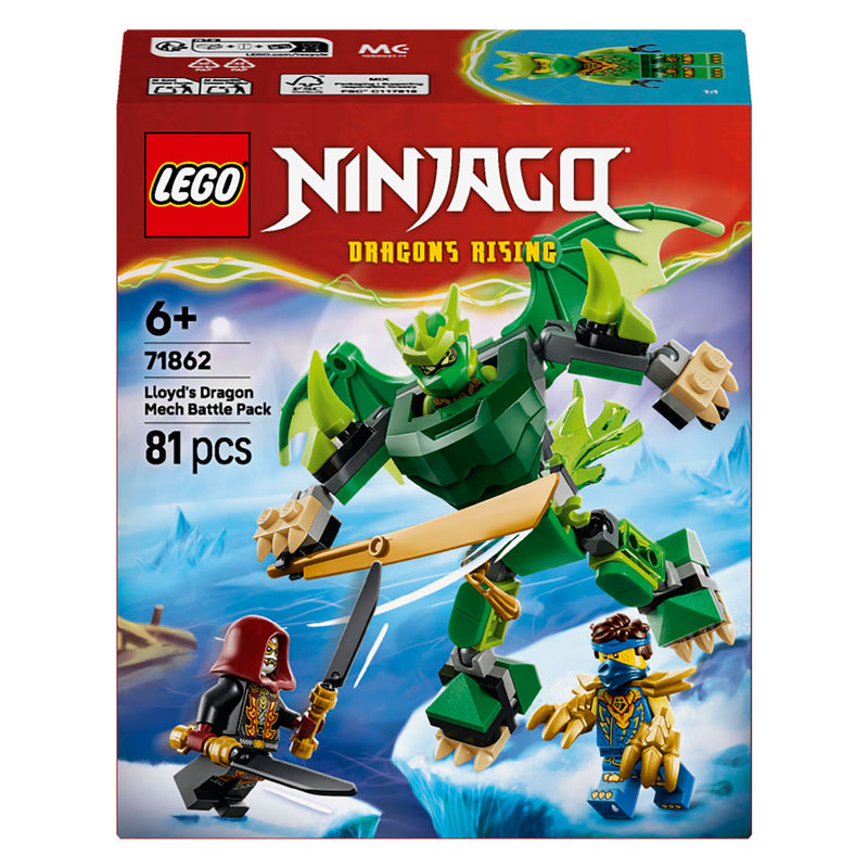 Afbeelding laden in galerijviewer, Lego ninjago 71862 lloyds drakenmecha strijdpakket

