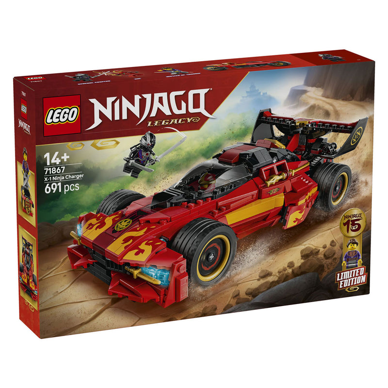 Load image into Gallery viewer, Lego ® ninjago® 15-jarig jubileum: x-1 ninja charger - fantasierijke bouwset voor tieners vanaf 14 jaar - 71867
