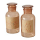 Boltze home apothekers fles kornelia 10xh22cm glas