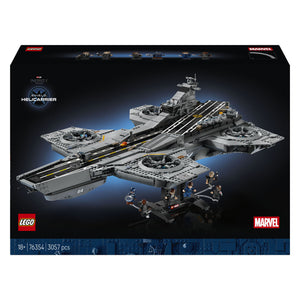 Lego ǀ marvel s.h.i.e.l.d. helicarrier superheld bouwpakket voor volwassenen 76354